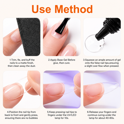 Adorna™ Nail Bond Gel | Set of 3