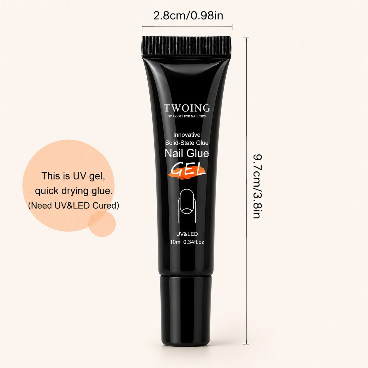 Adorna™ Nail Bond Gel | Set of 3