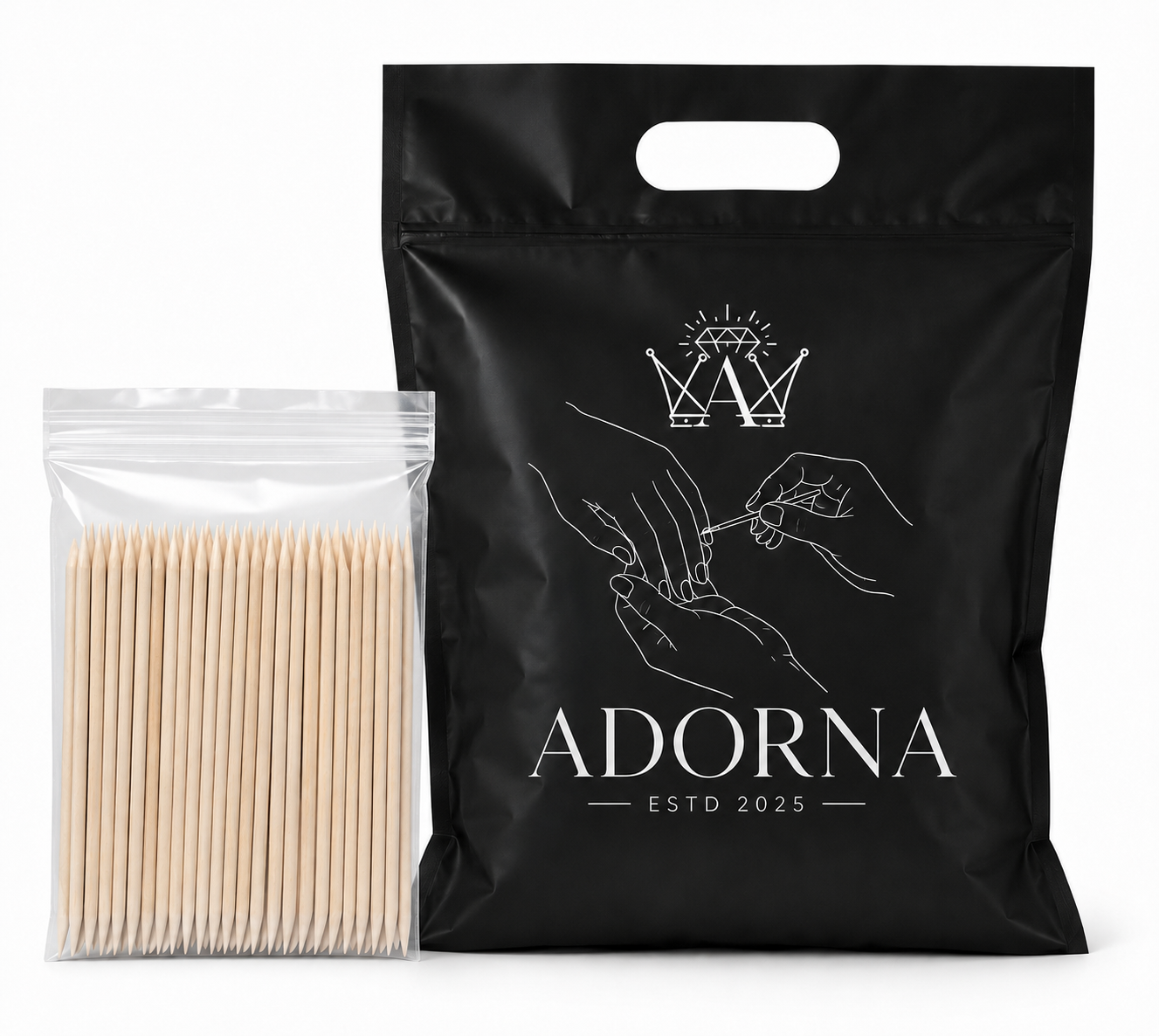 Adorna™ 600pcs Precision Nail Swabs