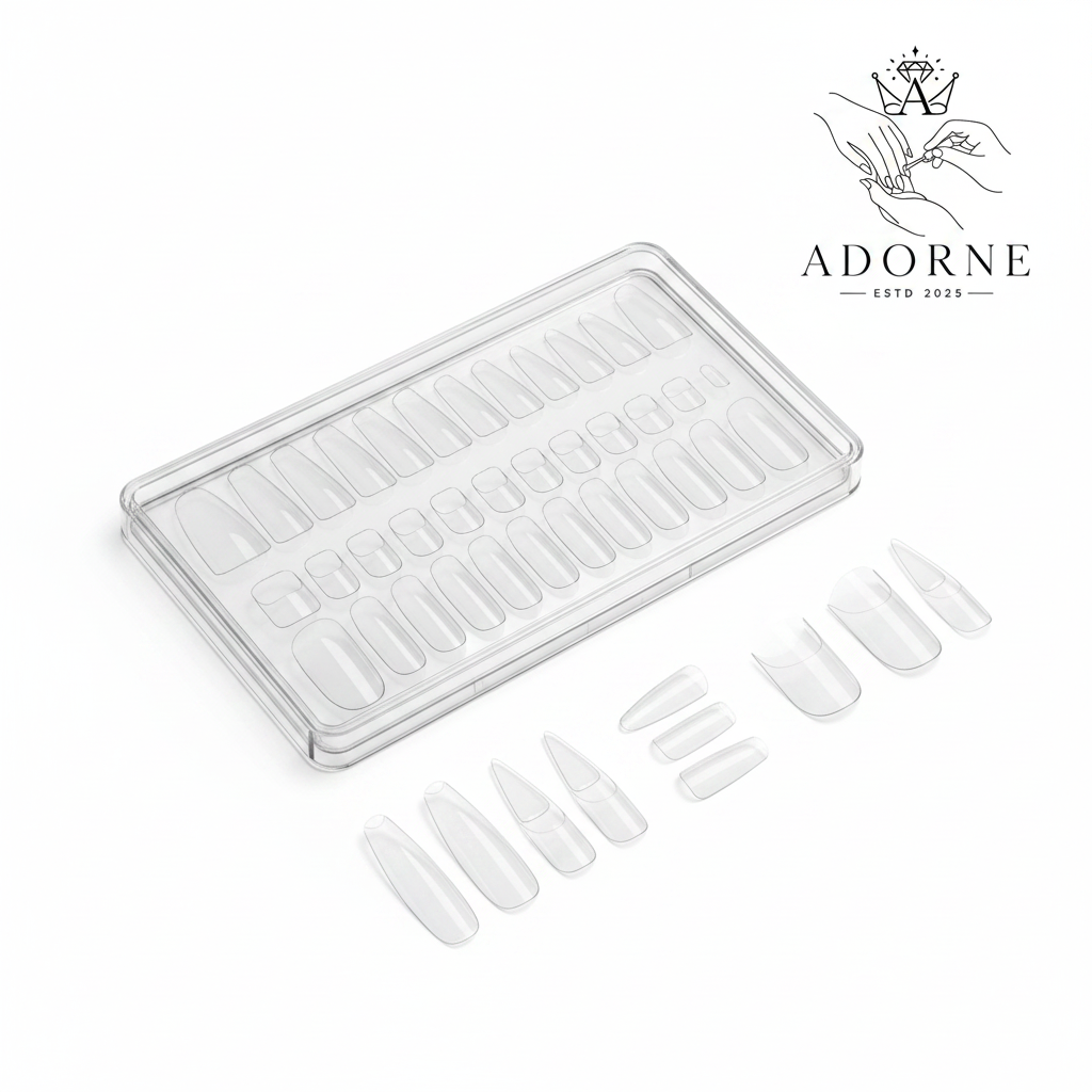 Adorna™ Nail Armor Sheets – White Background